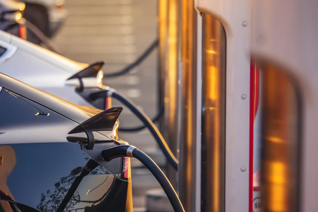 Ev charger installation commercial station
